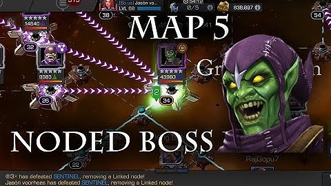 Map 5 Noded green goblin mini boss fight-Marvel Contest of Champions