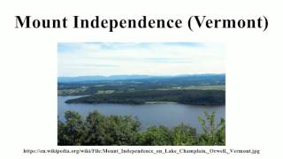 Mount Independence (Vermont)