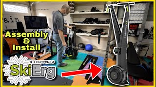 Concept2 SkiErg Machine with PM5 Performance Monitor | Assembly & Installation | Great Gift Idea
