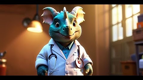 10 Triceratops Sitting in a Tree- Calming Read and Count Along Fun