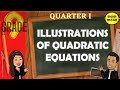 ILLUSTRATING QUADRATIC EQUATIONS || GRADE 9 MATHEMATICS Q1