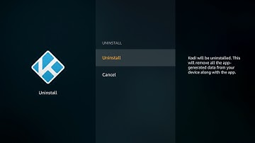 Tutorial: How to Uninstall/Remove/Delete Kodi from Amazon Fire TV/Stick