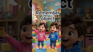 🧠 Remember the Objects! | Can You Remember Them All 👀 | Kids Memory Challenge #shorts