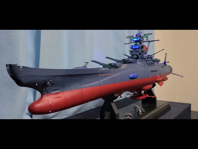アシェット 1/350宇宙戦艦ヤマト 完成 紹介 - YouTube