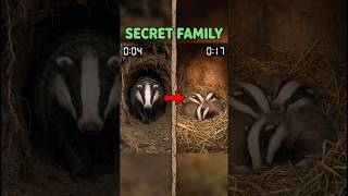 Camera Inside a Badger Sett - WhatWe Found is UNREAL #facts #shorts #shortvideo