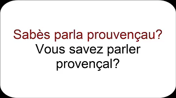 Comment Dit-on chat en provençal ?