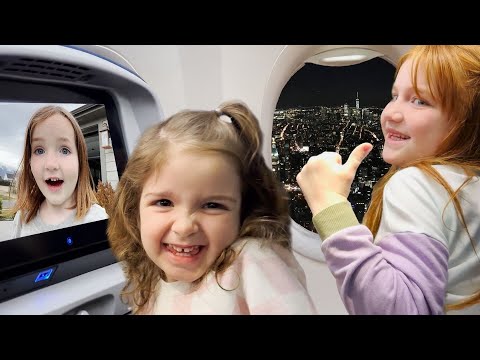 CRAZY TRAVEL DAY with our FAMiLY!! our First Time visiting NYC with Adley Navey & Niko, fun vacation