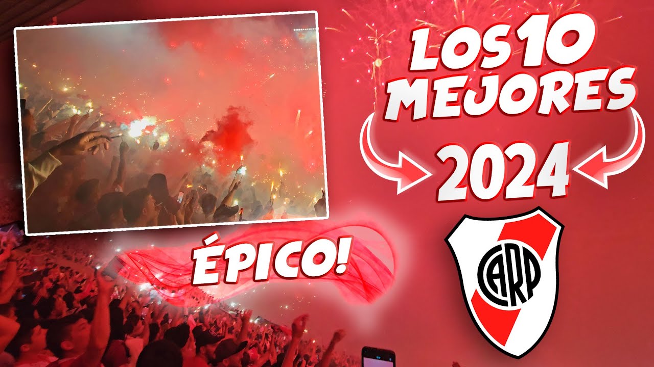 TOP 10: Los MEJORES RECIBIMIENTOS de River Plate en 2024 ⚪🔴 ¡Te vas a ...