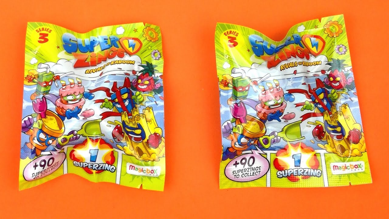 SuperZings Series 3 UNBOXING ЖУРНАЛ И ЭКСКЛЮЗИВНАЯ УПАКОВКА