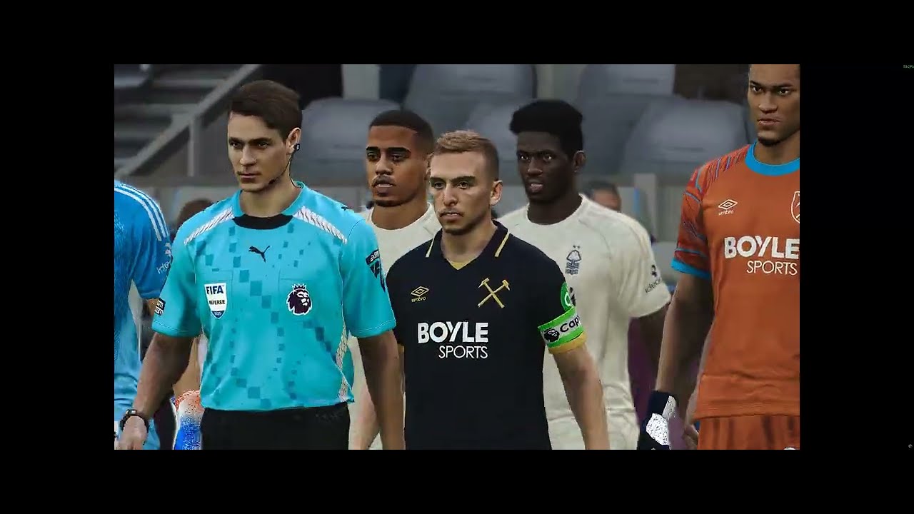 Premier League 25/26 West Ham x Nottingham Forest no Pes