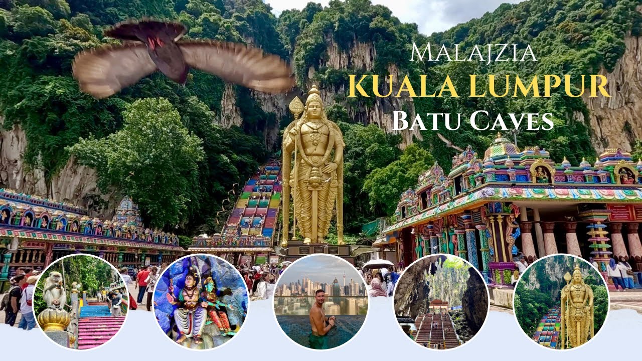 Malajzia | Kuala Lumpur | Ep.1 | Prvé dojmy a návšteva ikonických Batu Caves | 2024