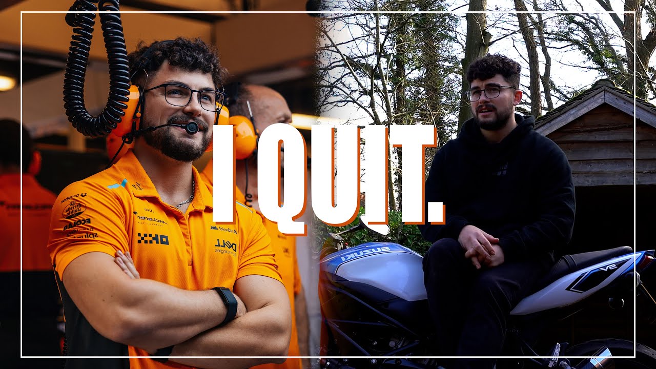 i quit Formula One... now what?