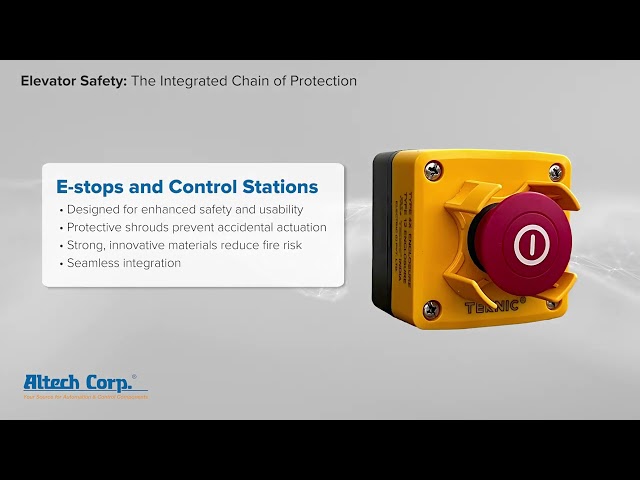 Altech Elevator Safety: The Integrated Chain of Protection