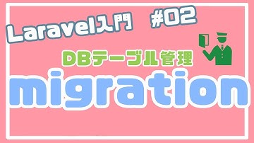 【Laravel入門】ディレクトリ構成とDBマイグレーション ~ブログアプリを作る~ #02
