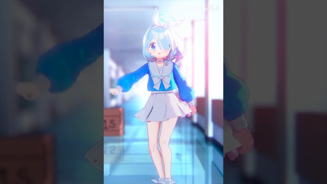 【Blue Archive 'SHORTS' MMD／4K／60FPS】Arona【Renai Circulation】