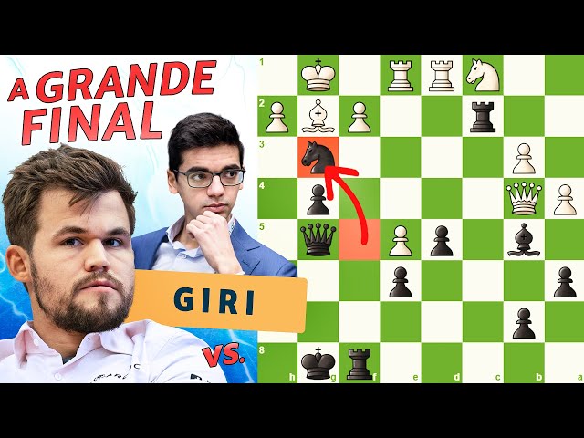 Tata Steel - R4: Giri consegue sua primeira vitória contra Carlsen