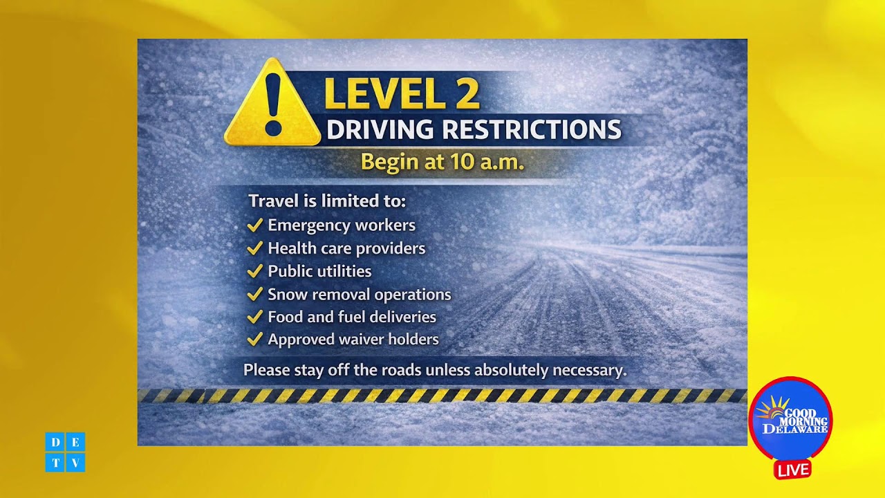 Good Morning Delaware Special Coverage Winter Storm