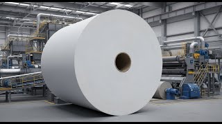 How Paper Is Made: Inside a Giant Paper Mill From Wood to Massive Rolls