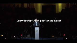 Celebrity benedict cumberbatch speech _ stop thinking just do it Profile