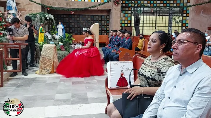 MISA DE LOS XV DE LA JOVEN MARELY BENITEZ DE JARIO...