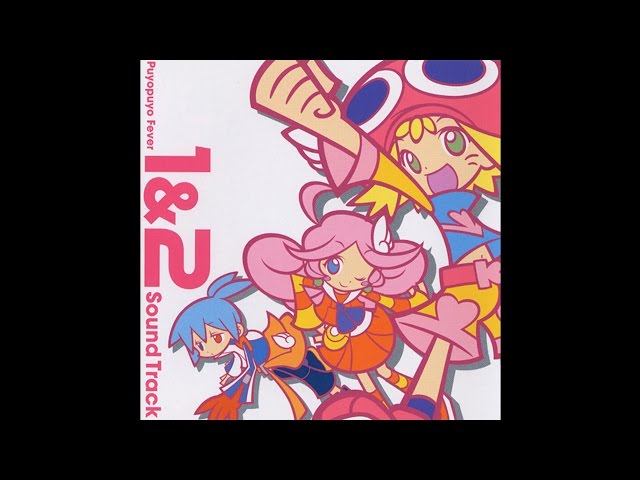 CD Puyopuyo Fever 1&2 Soundtrack ぷよぷよフィーバー