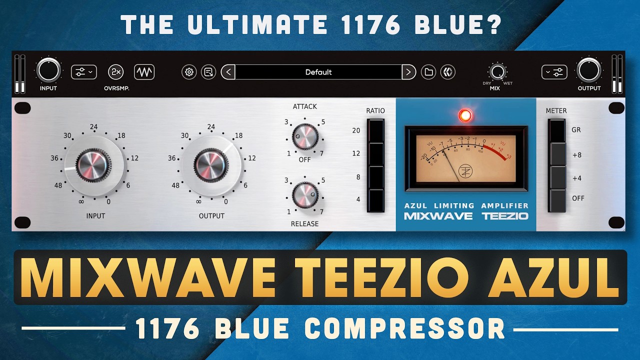 Mixwave Teezio Azul (1176 Blue Stripe) | Sound Demo & Playthrough