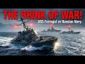 USS Farragut vs Russian Navy :The Dangerous Encounter in the Arabian Sea #usa #military #viral