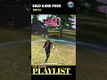 Yahan To Khatam Tha Na? 😮 18 HP Comeback | Free Fire Solo Rank