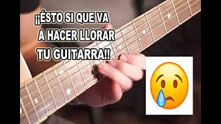 POR QUE ÉSTE ES EL MEJOR SECRETO PARA HACER LLORAR A LA GUITARRA (3 pasos usados por los PRO)!