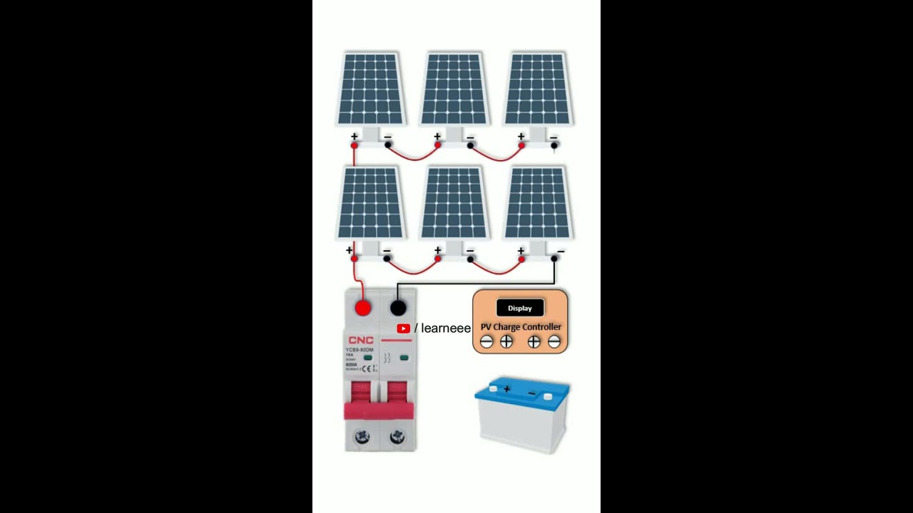 Solar Series Parallel Connection Electric Electrical Shorts