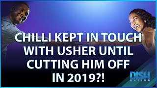 Chilli Kept In Touch With Usher for 15 Yrs After They Broke Up Because She Couldn't Get Over Him!