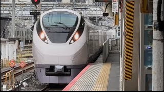 【ジョイント音最高！】E657系カツK-16編成が上野駅9番線に入線するシーン