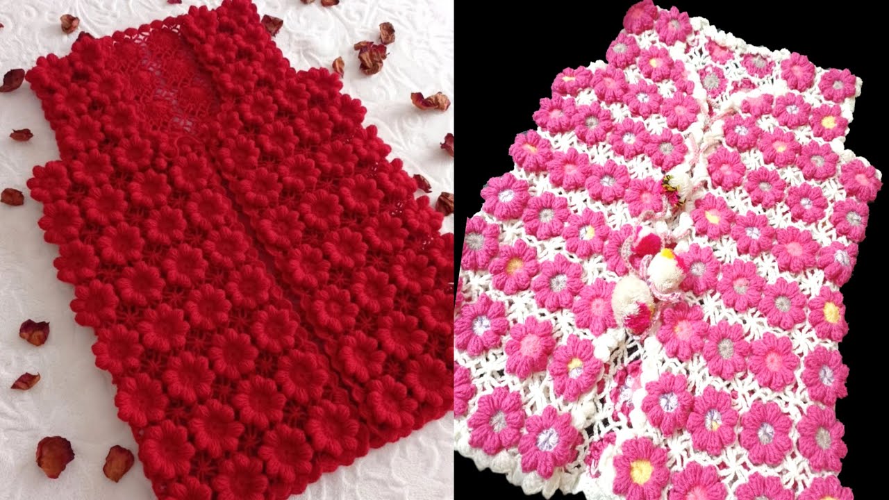 किसी ने नहीं बनाई इतनी सुन्दर जैकेट आज ही बनालो/crosia ladies jacket/crochet jacket