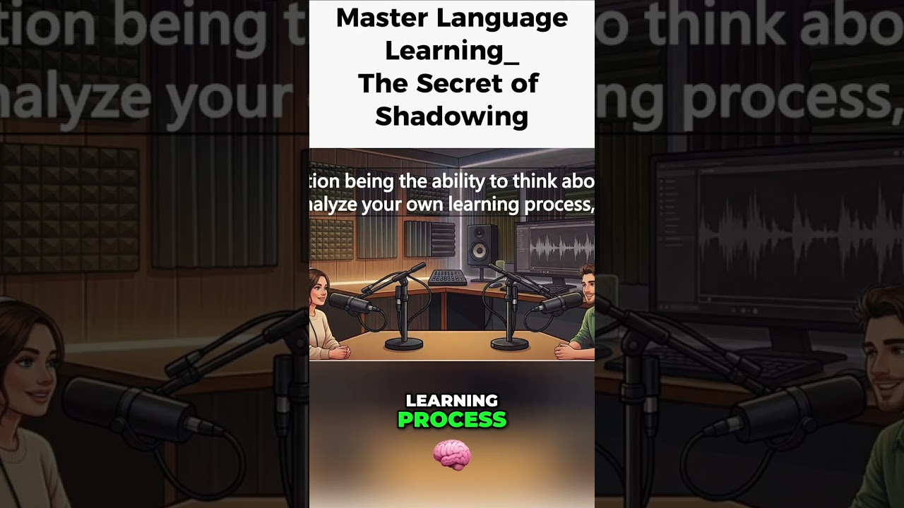Master Language Learning  The Secret of Shadowing
