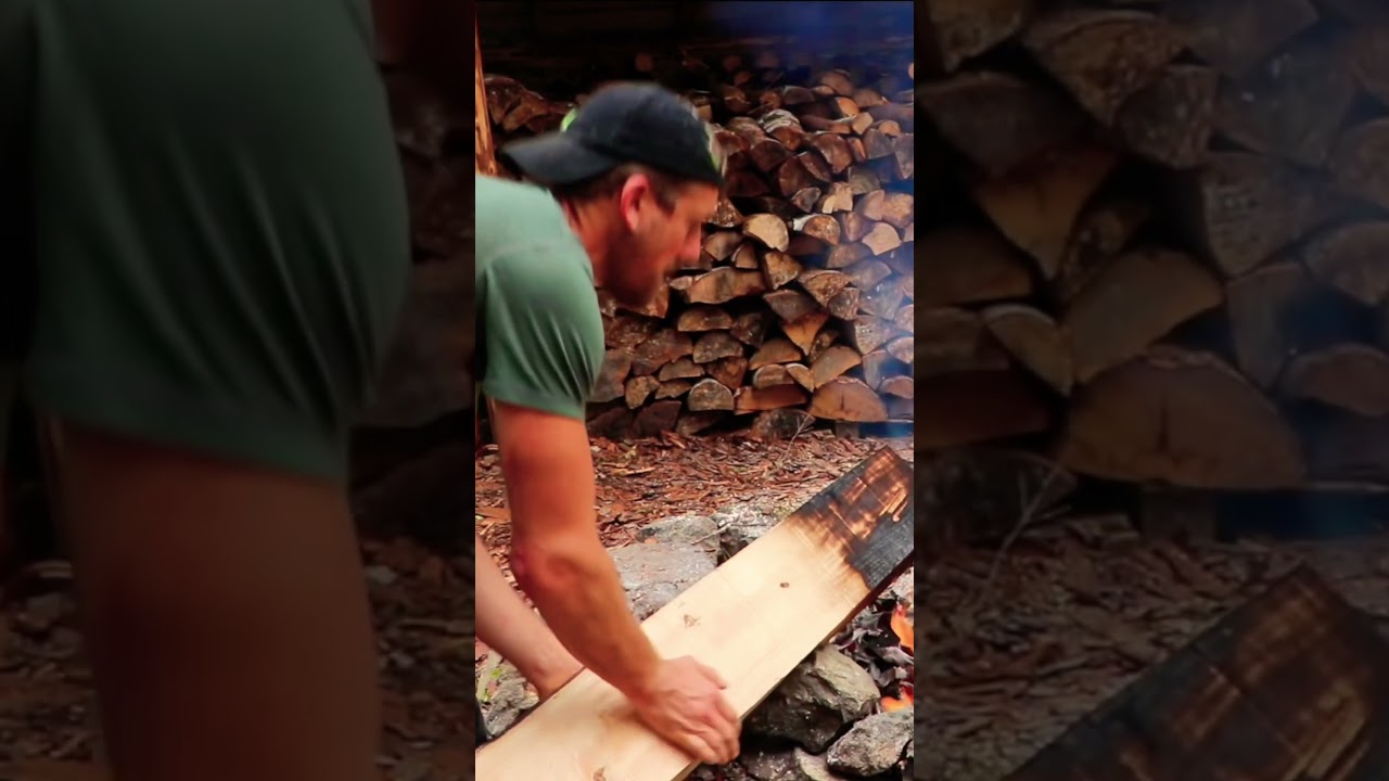 DIY WOOD FIRED BRICK PIZZA OVEN OFF THE GRID pt 2 #youtubeshorts #offgrid #pizza #pizzaoven #diy