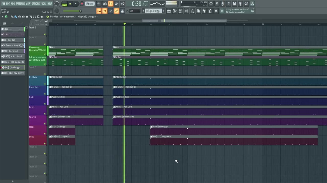 Making 100 beats in 30 days challenge ( Beat 17/100 - Day 6/30)