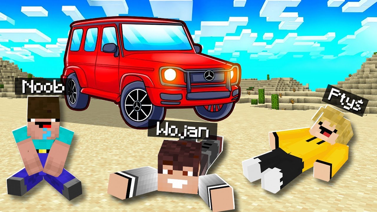 DŁUGA WYPRAWA na PUSTYNI w Minecraft!