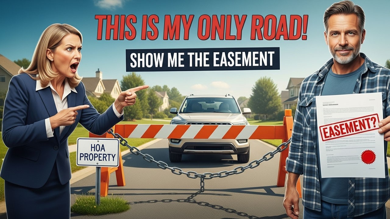HOA Claimed My ONLY Private Road — So I Said, “Show Me the Easement.”