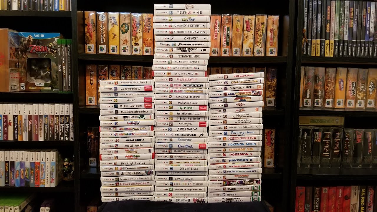 My Nintendo 3DS Game Collection (2017) YouTube