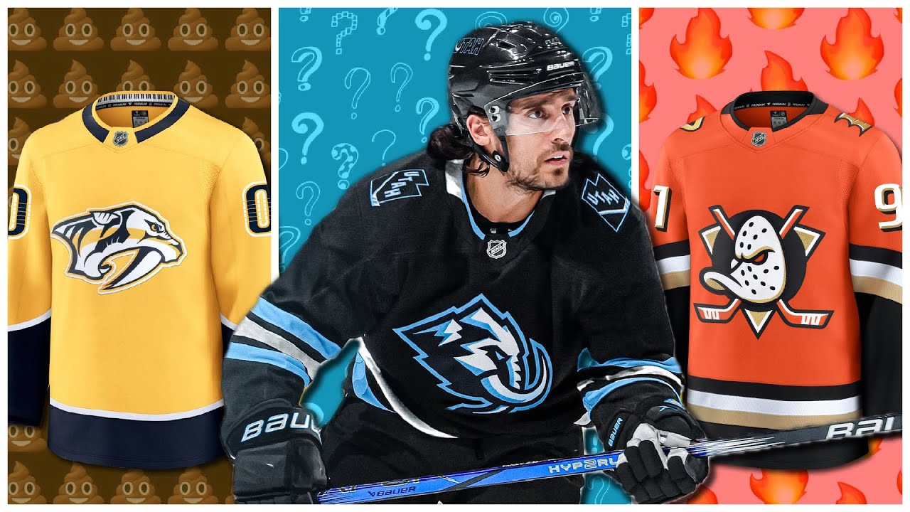 NHL Jersey Rankings for the 2025-26 Season — Where are the MAMMOTH?