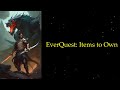Everquest- 10 Must Own Items in Everquest