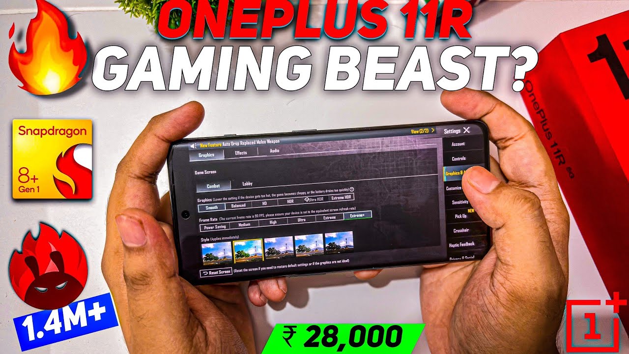 ONEPLUS 11R😱🔥90 FPS IN BGMI | ONEPLUS 11R 1 YEAR GAMING PERFORMANCE ...