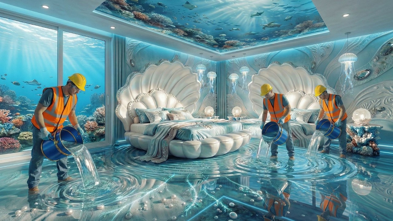 CREATIVE EPOXY FLOORING IDEAS WITH RESIN POURS