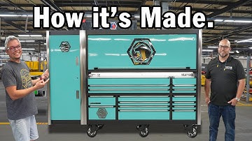 Matco Factory Tour | Raw Steel to Showroom Toolbox