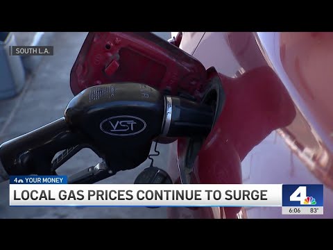 Gas prices surging in Southern California as war with Iran continues