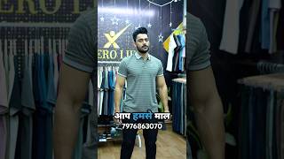 Printed Collar Half Sleevet-Shirt Sku-Ts1184Fabric-Jequardmrp-649Size-M L Xl Lcolor-6Orted