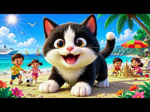 Meow Meow Billi Karti | Hindi Rhyme For Kids | म्याऊ म्याऊ | Balgeet In Hindi | Chiku Rhymes