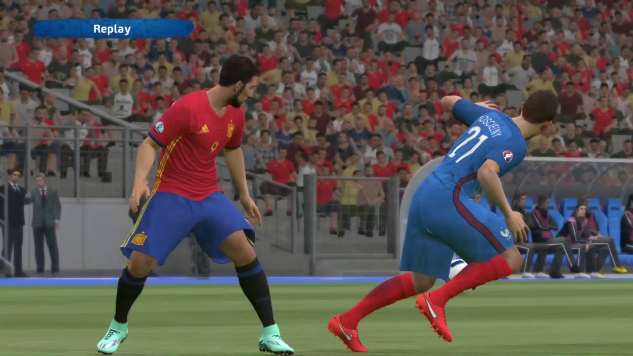 Euro 2016 - Final - SPAIN vs FRANCE (1-4) Full Match - YouTube
