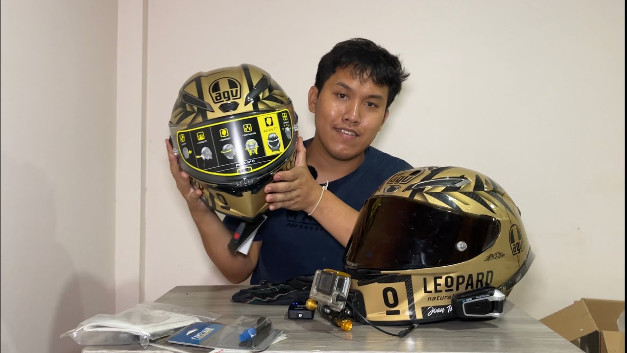 This content is worth half a million baht 💛 Unboxing the AGV