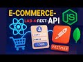E-Commerce REST API with Login | Node.js + MongoDB | Postman Testing | LAB-4
